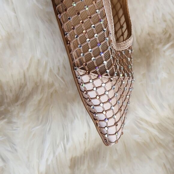 Jewel badgley Mischka mesh jeweled floria evening shoes - Picture 12 of 13